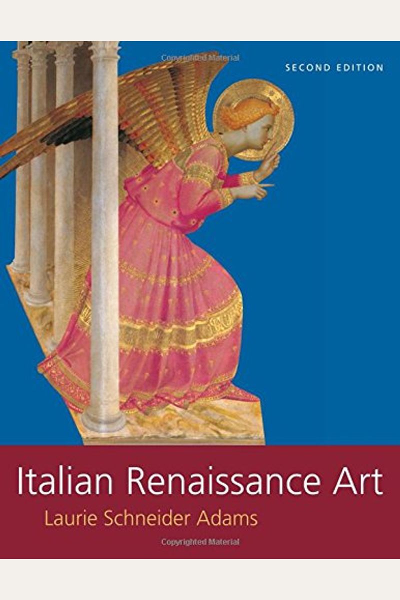 Buy Italian Renaissance Art Book By Adams Laurie