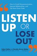 Listen Up Or Lose Out: How To Avoid Miscommunication, Improve Relationships, And Get More Done Faster