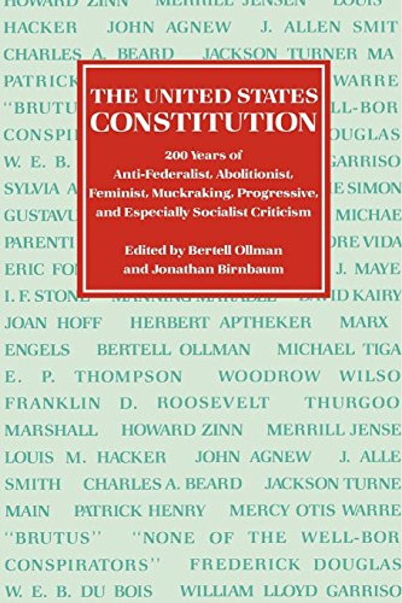 Buy The United States Constitution Book By Jonathan Birnbaum