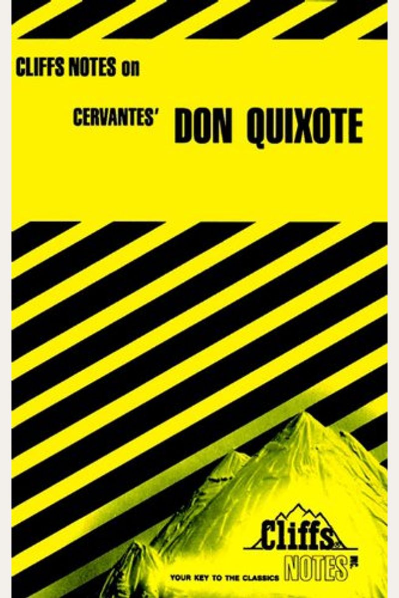 Cliffsnotes On Cervantes' Don Quixote