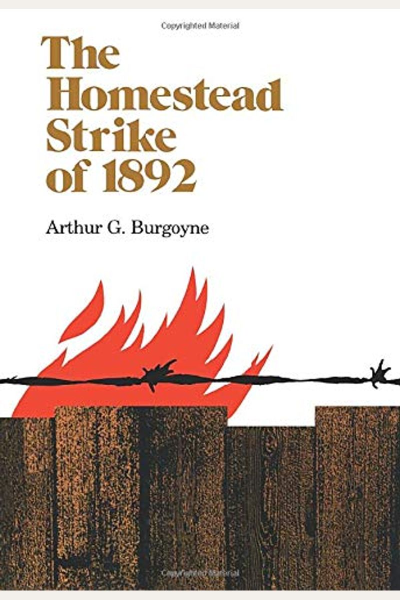 Buy Homestead Strike 1892 Book By Arthur Burgoyne