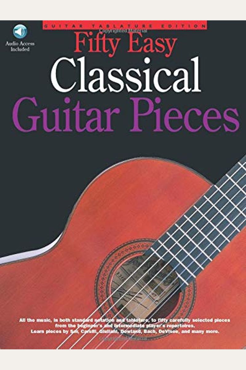 Buy 50 Easy Classical Guitar Pieces [with Cd] Book By Jerry Willard