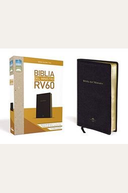 Biblia del Ministro Reina Valera 1960, Leathersoft, Negro / Spanish Ministers Bible Rvr 1960, Leathersoft, Black Biblia del Ministro Reina Valera 1960, Leathersoft, Negro / Spanish Ministers Bible Rvr 1960, Leathersoft, Black