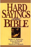 Hard Sayings of the Bible (Hard Sayings Series the Hard Sayings)
