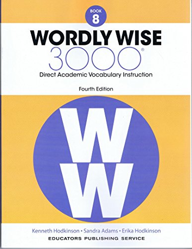 Buy Wordly Wise 3000 Grade 8 Fourth Edition Book By: Kenneth S Hodkinson