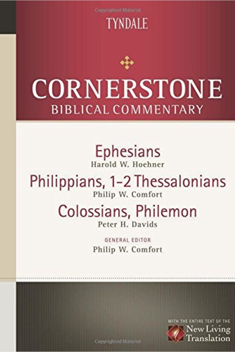 Buy Ephesians Philippians Colossians 1 2 Thessalonians Philemon Book By Philip W Comfort 8646