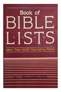 Book Of Bible Lists