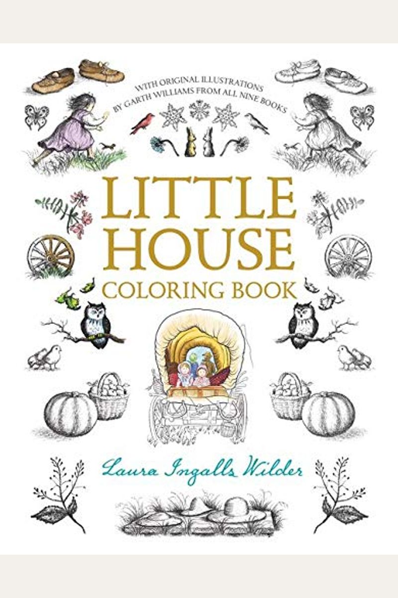 Little House Coloring Book: Coloring Book For Adults And Kids To Share