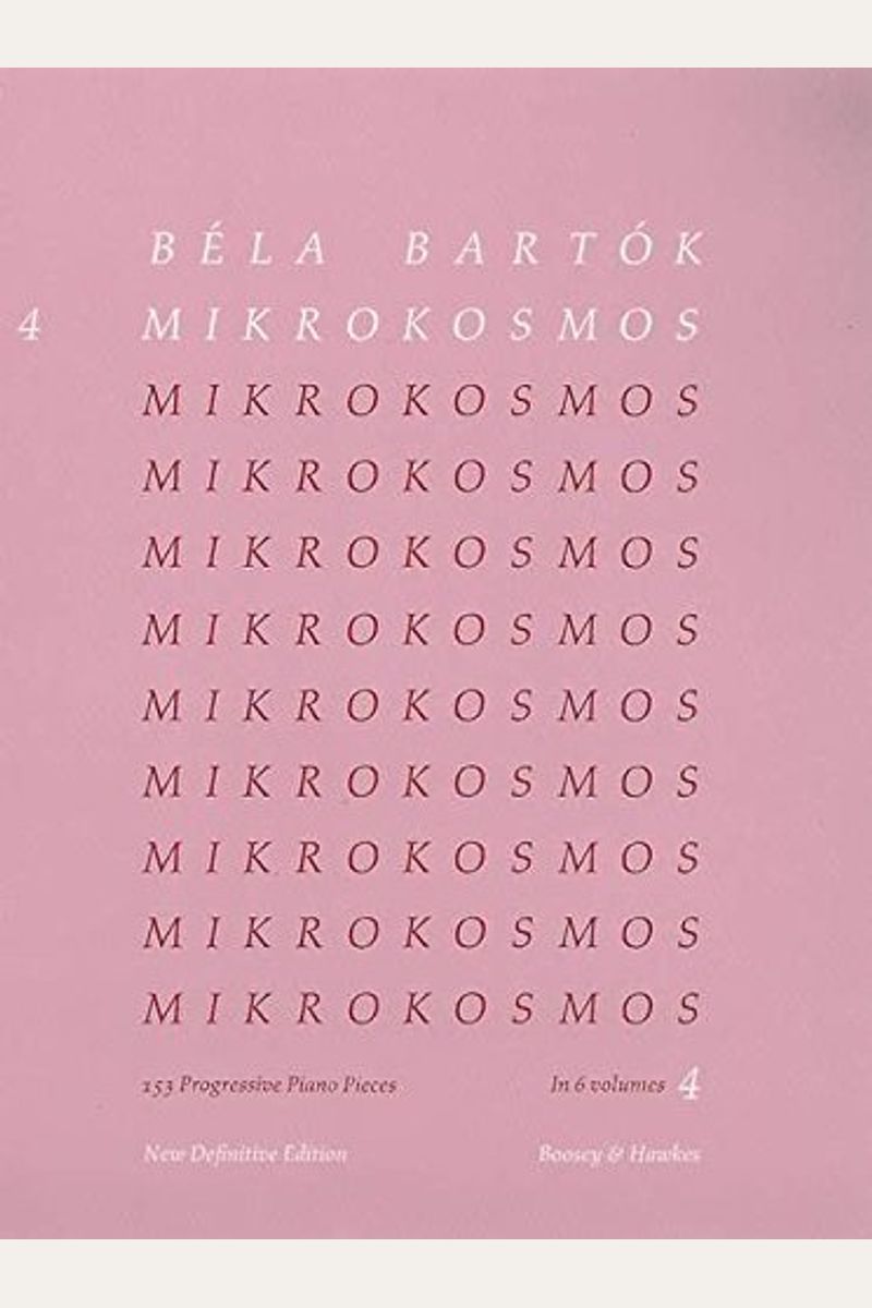 Mikrokosmos: Volume 4
