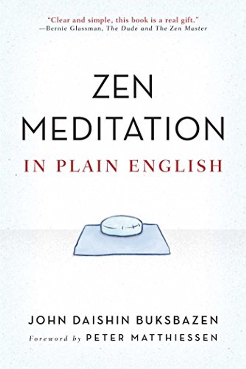 Zen Meditation In Plain English