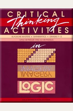 critical thinking activities in patterns imagery logic secondary