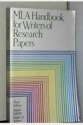 Mla Handbook For Writers Of Research Papers