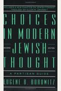 Choices in Modern Jewish Thought: A Partisan Guide