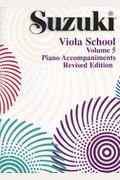 Suzuki Viola School, Vol 5: Piano Acc.