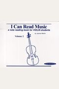 I Can Read Music, Volume 2: A Note Reading Book For Viola Students