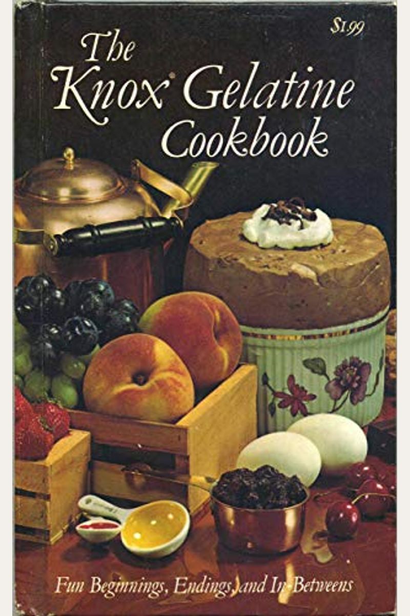 Buy The Knox Gelatine Cookbook Book By Rutledge Books