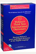 Webster's Third New International Dictionary of the English Language, Unabridged (Book & CD-ROM)