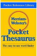 Merriam-Webster's Pocket Thesaurus
