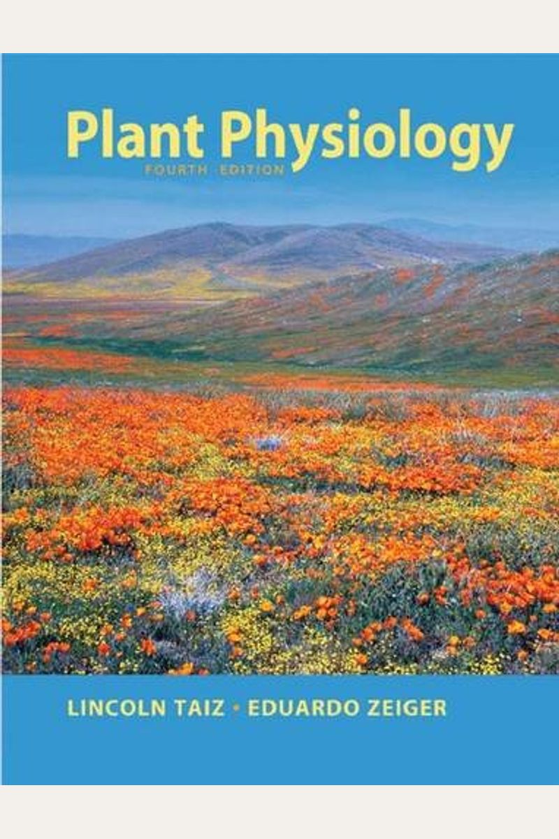 Buy Plant Physiology Book By Lincoln Taiz