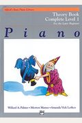 Alfred's Basic Piano Library Theory Complete, Bk 1: For The Later Beginner