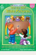 Dot-To-Dot Bible Pictures: Grades Pk-K