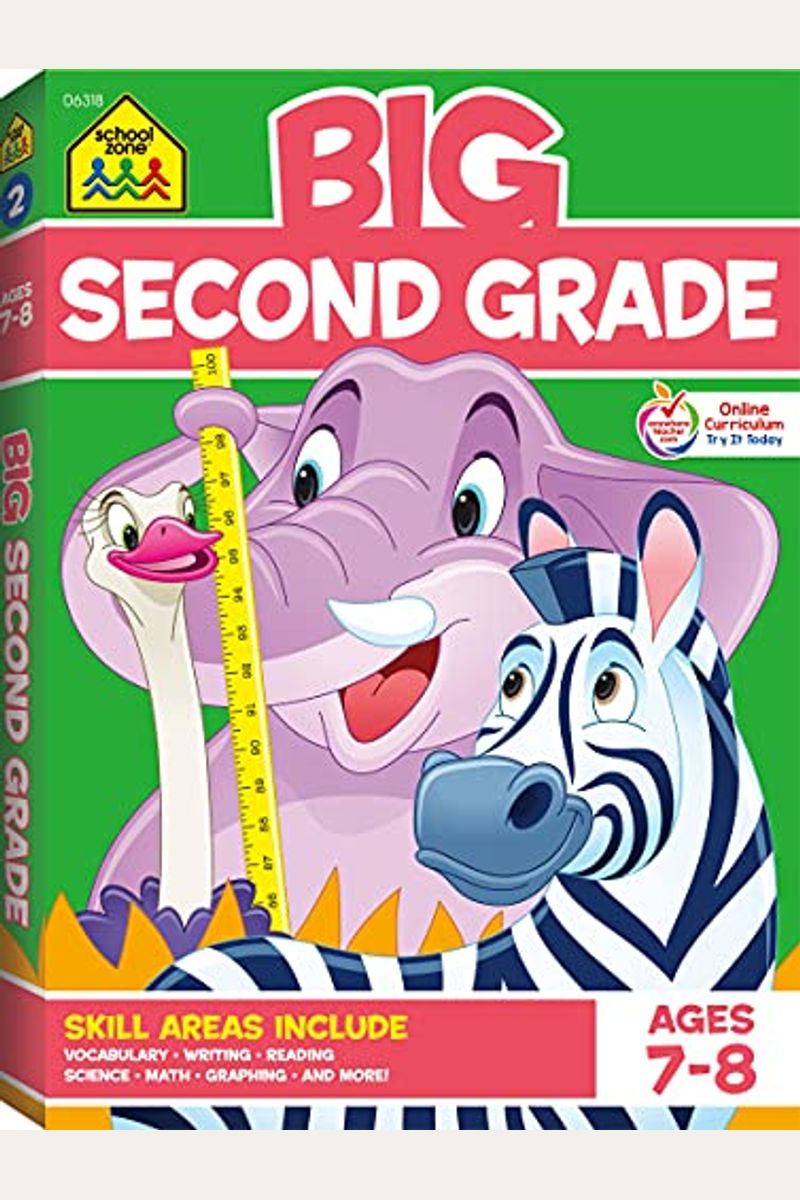 School Zone Big Second Grade Workbook