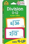 School Zone Division 0-12 Flash Cards