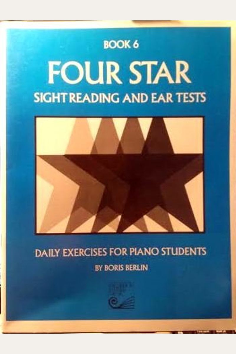 Buy four star sight reading and ear tests book 6 book by bagshawe