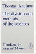 The Division And Methods Of The Sciences