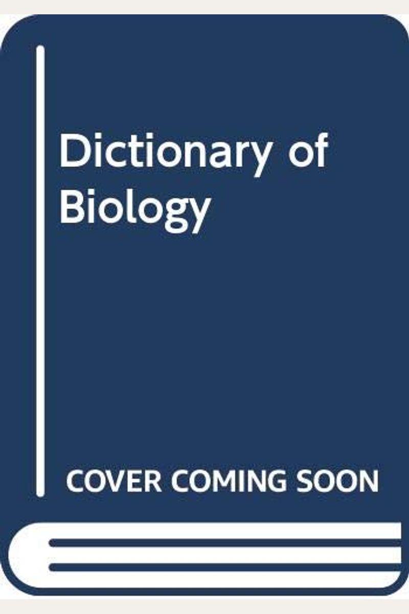Buy Dictionary of Biology Book By Edwin Steen