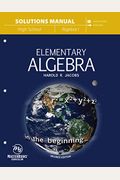 Elementary Algebra (Teacher Guide)