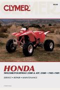 Honda Trx 4trx & Atc 250r 85-89