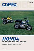 Clymer Honda: 50-110cc Ohc Singles 1965-1999