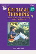 Critical Thinking Book One Student Grd 7-12