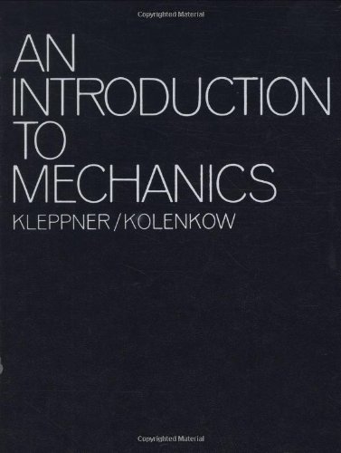 Buy An Introduction To Mechanics Book By: Kleppner Daniel