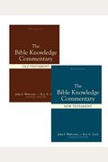 Bible Knowledge Commentary (2 Volume Set) (Bible Knowledge Series)