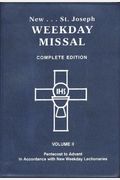 St. Joseph Weekday Missal (Vol. Ii / Pentecost To Advent): In Accordance With The Roman Missal
