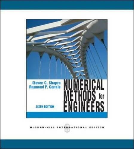 Buy Numerical Methods For Engineers Book By: Steven C Chapra