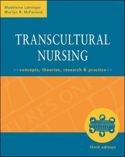 Buy Transcultural Nursing: Concepts, Theories, Research & Practice ...