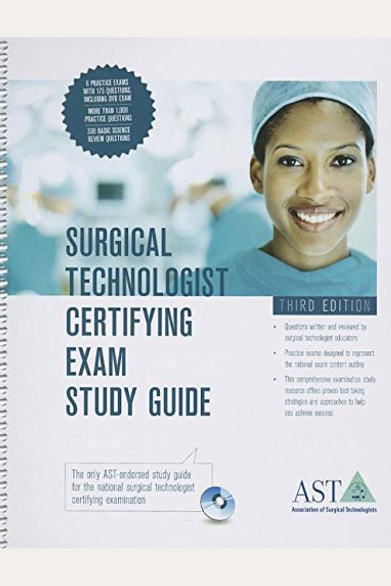 Buy Surgical Technologist Certifying Exam Study Guide Book By Asa