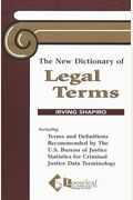 The New Dictionary Of Legal Terms