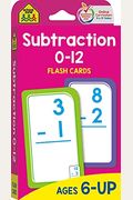 School Zone Subtraction 0-12 Flash Cards