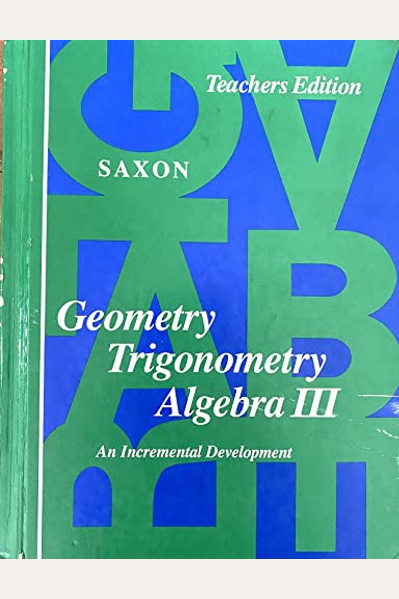 Geometry, Trigonometry, Algebra 3