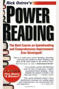 Power Reading: The Best, Fastest, Easiest, Most Effective Course On Speedreading And Comprehension Ever Developed