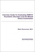 Interview Guide For Evaluation Of Dsm-Iv Disorders