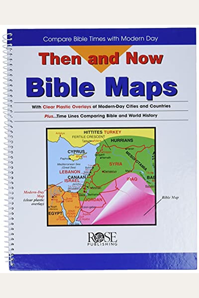 Buy Then And Now Bible Maps: With Clear Plastic Overlays Of Modern Day ...