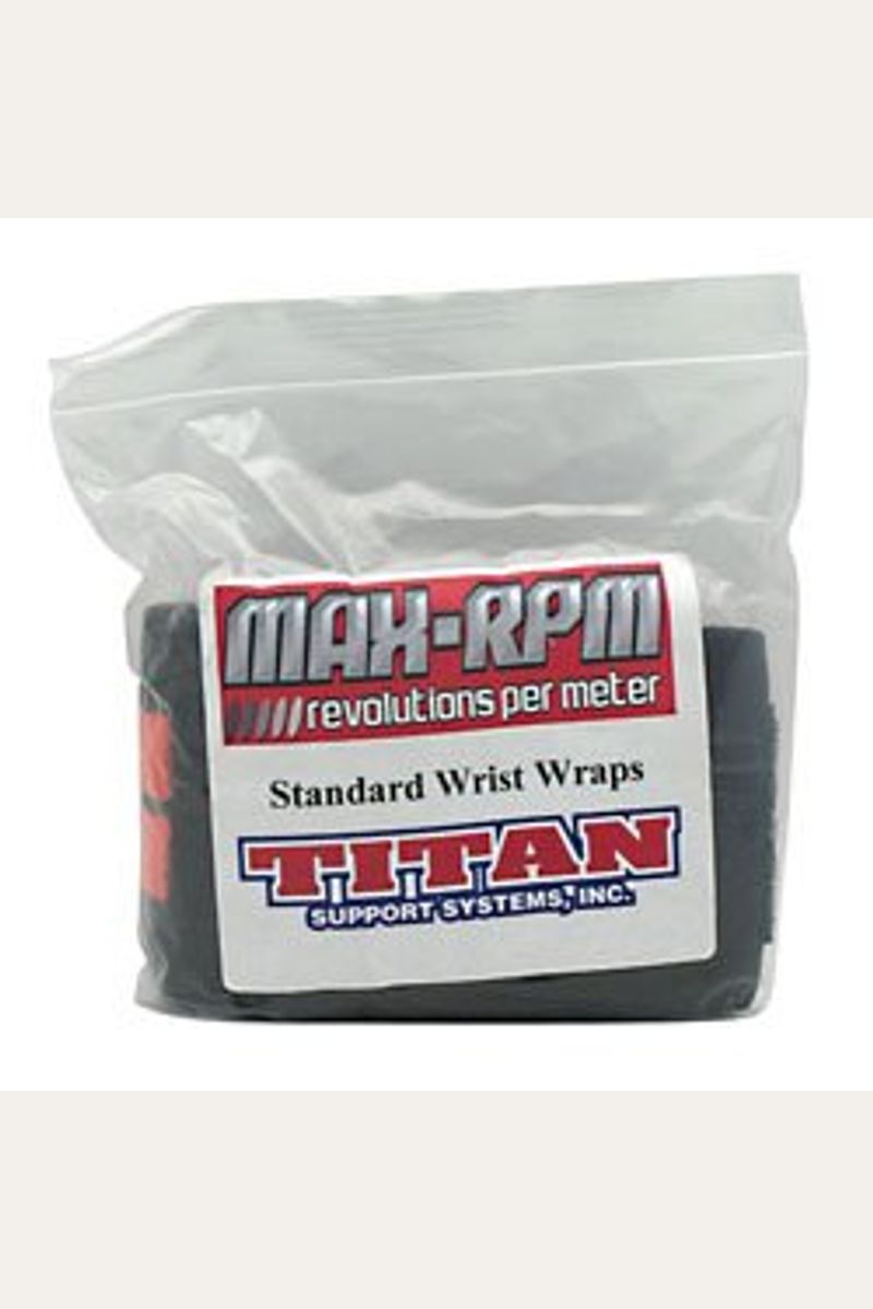 Buy Titan Support Systems MaxRPM Standard Wrist Wraps Book
