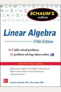 Schaum's Outline Of Linear Algebra