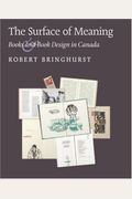 The Surface of Meaning: Books and Book Design in Canada