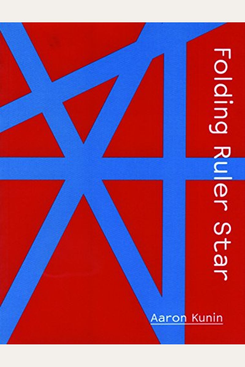 Buy Folding Ruler Star Book By Aaron Kunin